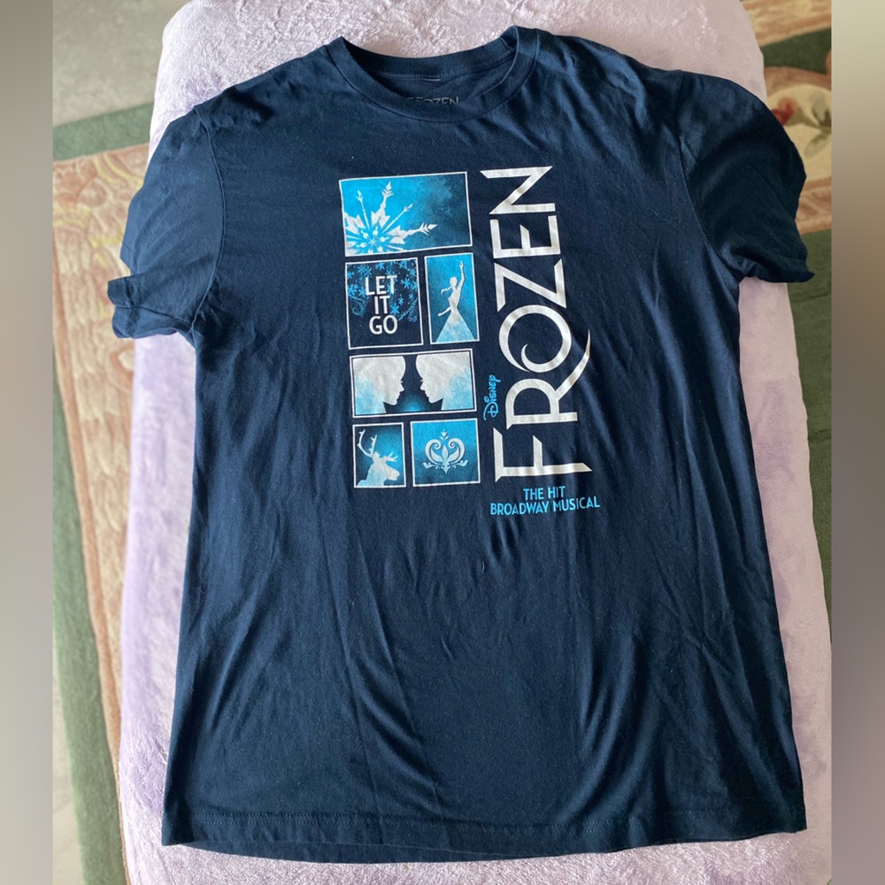 Disneys Frozen On Broadway tshirts